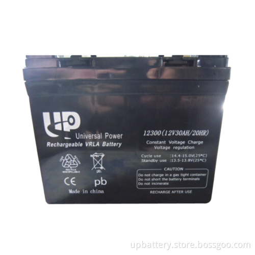 Rechargeable Battery 12V 30ah UPS Lead Acid Battery